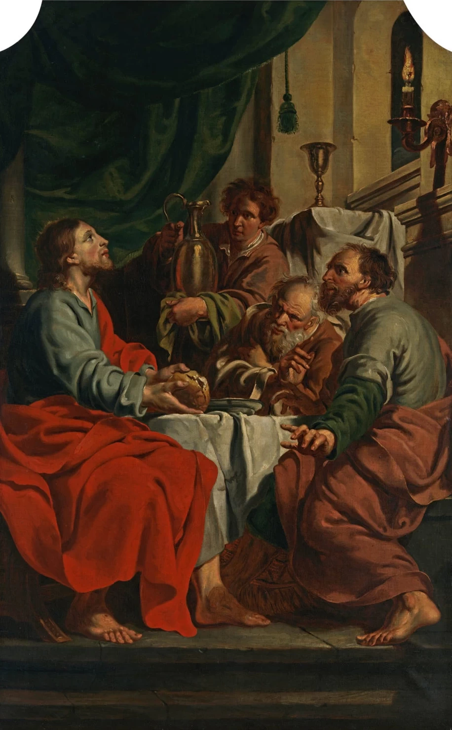 Pieter Jozef Verhaghen - Cena ad Emmaus, M van Museum Leuven, Lovanio